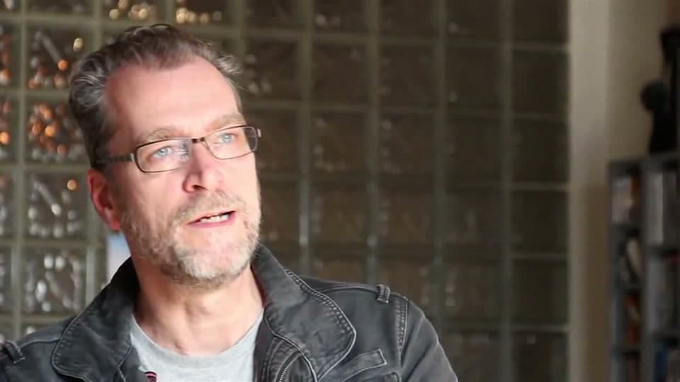 Ton Roosendaal in the source interview used for the SupoClip conversation clipping example